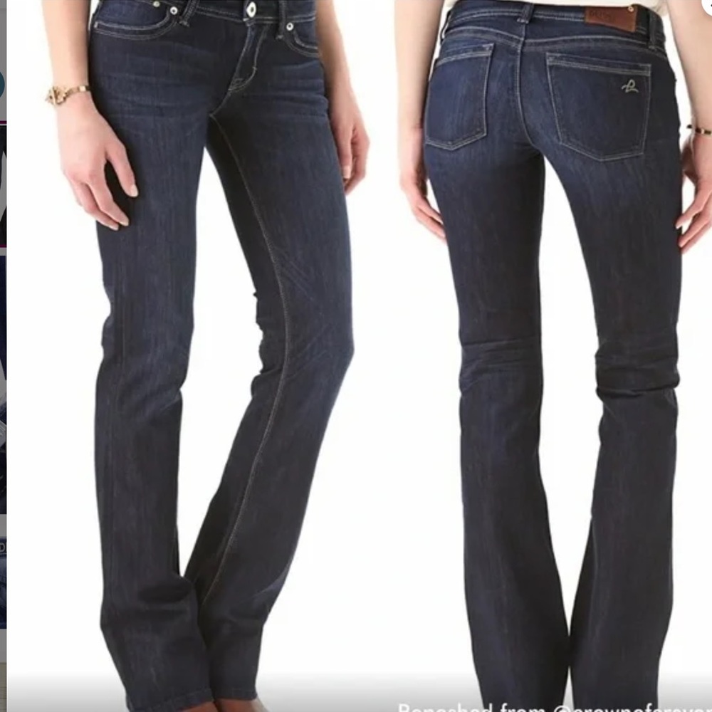 DL1961 Milano Boot Dark Wash 4Way Stretch Jeans - Size 29